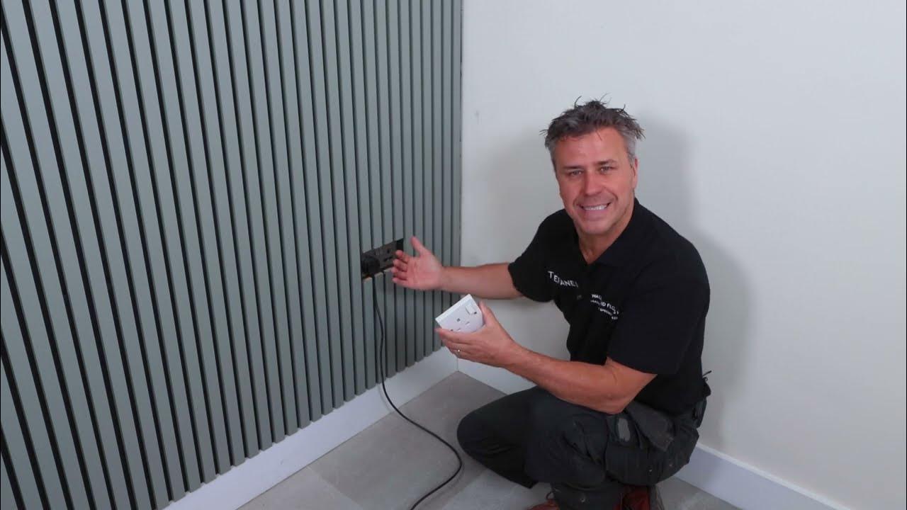 How to: install @WoodUpp panels with me! #woodupp #panels #slatwall #i