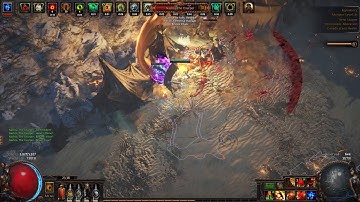 Path of Exile 3.12 Heist - Defeat Nashta, The Usurper while affected by Emberstorm