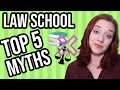 What Every Law Student Really Needs to Know | Top 5 Law School Myths!