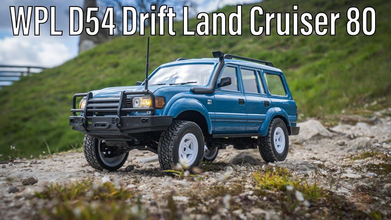 WPL　ランドクルーザー80 First Look At The WPL D54 Drift Land Cruiser 80 - YouTube