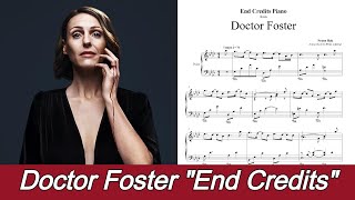 Video thumbnail of "Doctor Foster - End Credits Piano - Frans Bak (with sheets)"