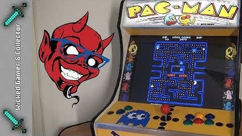 Custom Made / Pac-Man Bartop Arcade Retro Game Machine Review & Gameplay