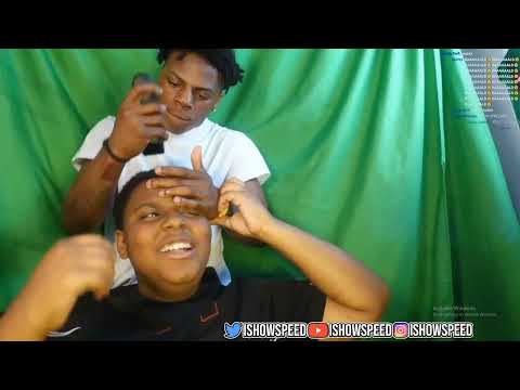Ishowspeed shaves his brother head after saying Messi is better then Ronaldo *he cries* 💀