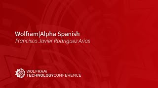 Wolfram|Alpha Spanish by Wolfram 36 views 2 months ago 28 minutes