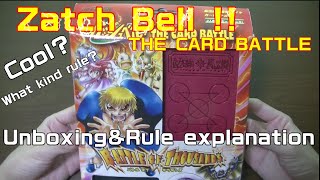 [日本語/English sub]Zatch Bell the CardBattle Rule