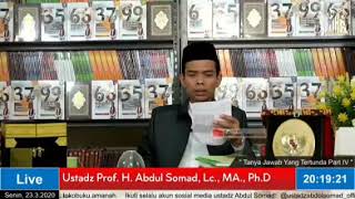 Do'a minta kesembuhan bagi orang yg sedang sakit. Ust. Abdul Somad Lc Ma