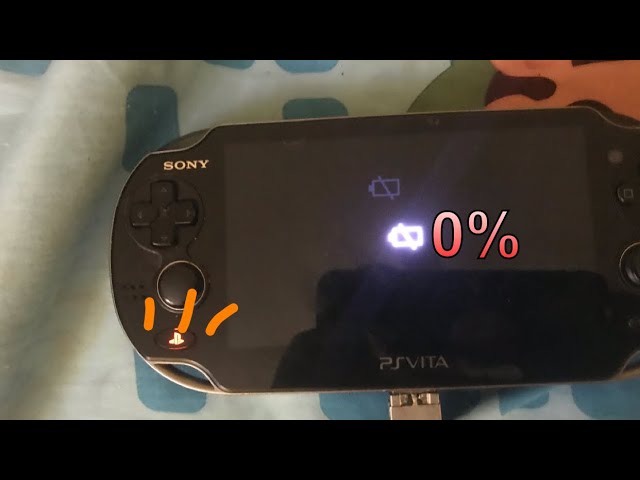 PS Vita Flashing Orange Light - YouTube