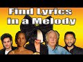 How to add lyrics to a melody like a pro