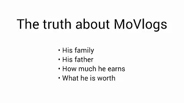 MO VLOGS INFO! His Real Name? Who's His Dad? Mo's YouTube Income? His Family Background? Net Worth?