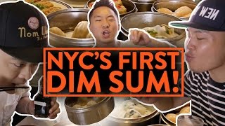 CLASSIC DIM SUM PARLOR! - Nom Wah NYC - Fung Bros Food