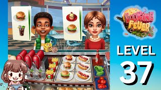 Cooking Fever Level 37 - Fast Food Court (No Boosters) ⭐⭐⭐ screenshot 4
