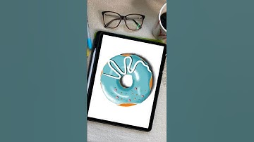 Timelapse’s are amazing! One of the best features of @Procreate #donuts #digitalartist