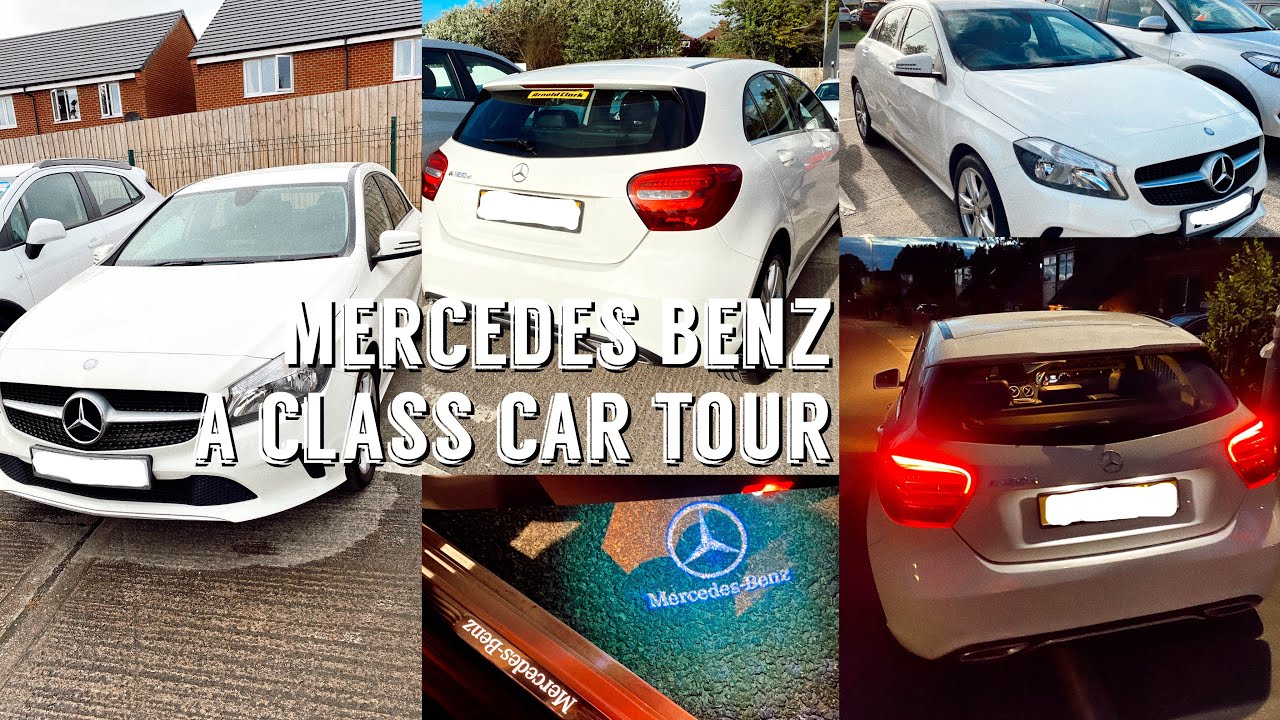 MERCEDES BENZ A CLASS CAR TOUR | a180d sport model