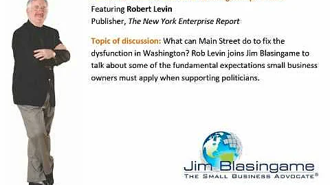 Jim Blasingame with Robert Levin August 29, 2011