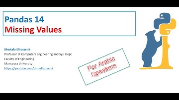 Pandas 14 |Missing Values  بالعربي