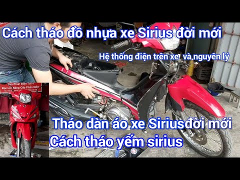 Tem Xe Sirius RC  SR16  Mẫu Spark  Azdecalvn