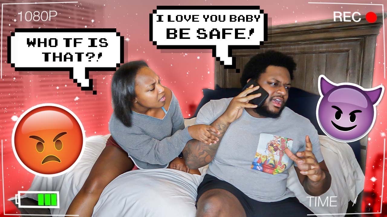 TELLING ANOTHER GIRL “I LOVE YOU” IN FRONT OF MY GIRLFRIEND PRANK *GETS HEATED*