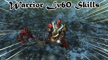 Final Fantasy XIV Heavensward Warrior Skills (Lv60)