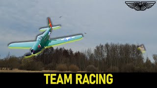 И-12 и Кингкобра P-63 совместный полет / I-16 and Kingcobra P63 joint flight