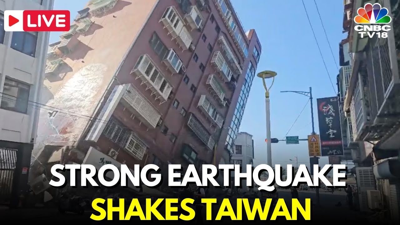 Taiwan Earthquake LIVE: Strongest Earthquake In 25 Years, Hits Taiwan, Tsunami Warning Issued |IN18L