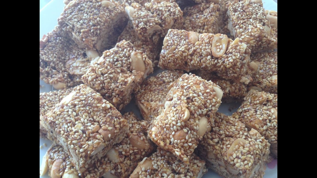 krokan nasil yapilir susamli krokan yapimi tarifi kolay tatli tarifleri youtube tatli tarifleri tatli yemek
