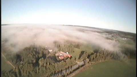 FPV FunJet Maiden - Over mist, chasing cars and low flying