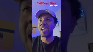 Evil Dead Rise Reaction #evildeadrise #evildead #reaction #review