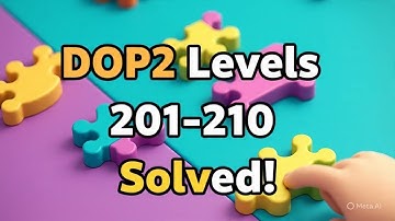 DOP2 level 201 to 210 solution Walkthrough #dop #braingames #shorts #youtube