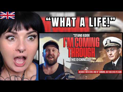 British Girl Reacts to an Olympic Sniper Turned Battleship Commander - Willis "Ching" Lee