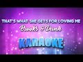 Brooks & Dunn - That's What She Gets For Loving Me (Karaoke & Lyrics)