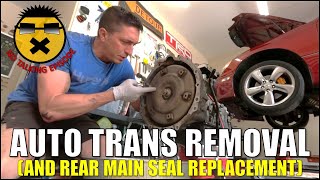 Steps to removing the Transmission in a Toyota / Lexus RWD (rear main seal too!) - no talking! by Forward Momentum 1,997 views 10 months ago 4 minutes, 6 seconds