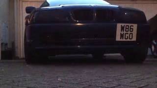 BMW E46 with Strobe Lights