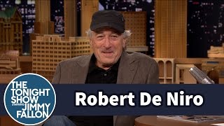 Robert De Niro Shows Off His Jimmy Fallon Impression