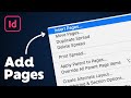 How to Add Pages in InDesign