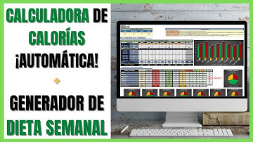 PROGRAMA PARA HACER DIETAS EXCEL 🍎🥑🍋