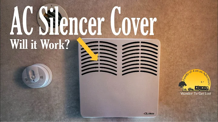 INSTALLING the Wacko Products RV/AC Silencer for our Coleman-Mach AC - WILL IT WORK?