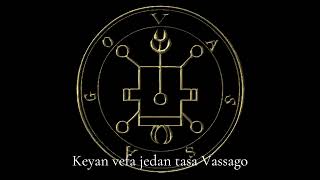 Vassago Enn Chanting. #goetia