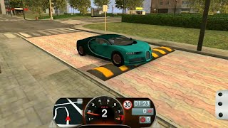 DRIVING BUGATTI CHIRON 1500HP WITH CHEAP WHEELS -DRIVING SCHOOL SIM 2020 screenshot 5