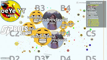 AGAR.IO SERVER TAKEOVER WITH BOTS #167 || OP-BOTS.COM