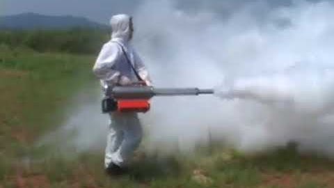 Vector H100 Portabel Thermal Fogger Demonstration