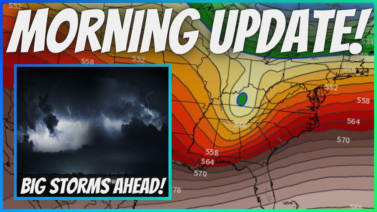 🔴LIVE - BIG Storm System Coming In HOT For The South! Live Weather ...