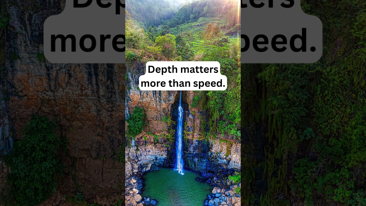 Depth Changes Your Entire Faith 