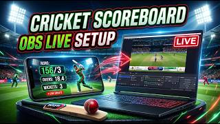 Cricket Scoreboard Software for Live Streaming Mobile screenshot 5