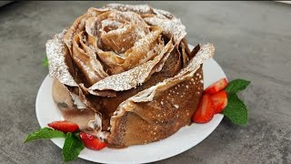  tarta flor // una tarta fácil con ingredientes que tenemos en casa