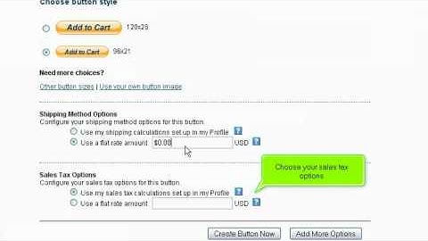 How to setup Paypal Shopping cart