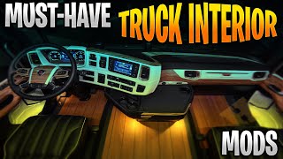 7+ INTERIOR MODS that Transform your ETS2 Truck Driving Experience
