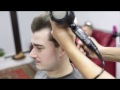 TAPERED POMP | ПОМПАДУР С НИЗКИМ ПЕРЕХОДОМ В НОЛЬ