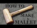 How To Make A Wood Mallet (Beginner's Wood Turning Project)