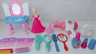 8 Minutes Satisfying with Unboxing Beautiful Salon Playset & Dressing Table I ASMR TOYS