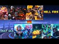 Mobile legends hell fire vs deep sea squad 1 vs 1 fight  hellfire vs deep sea